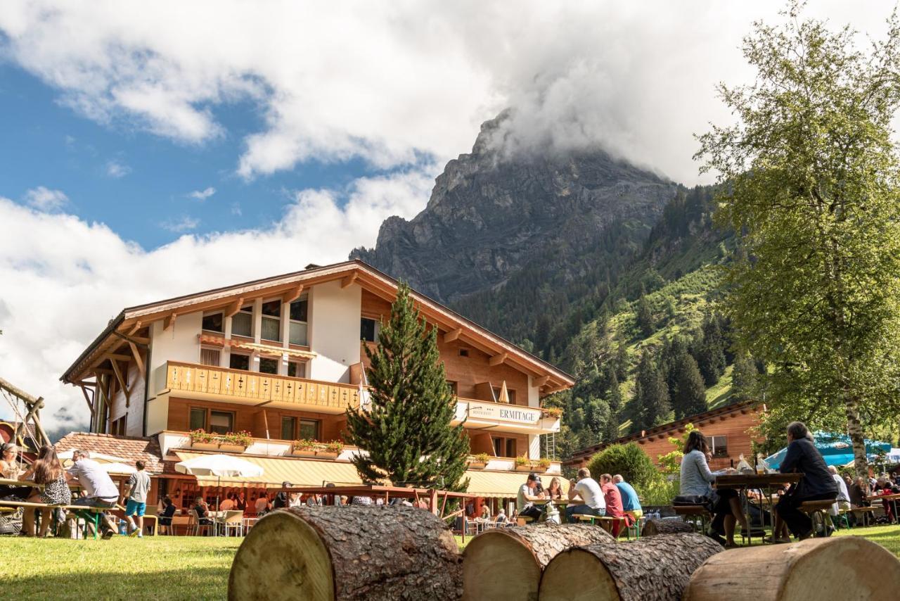 Typically Swiss Hotel Ermitage Kandersteg Exterior photo