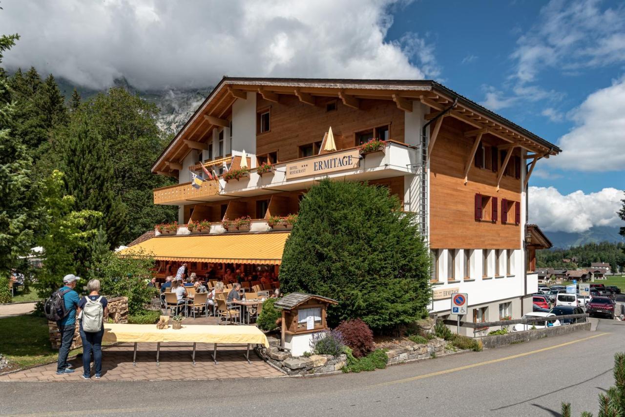 Typically Swiss Hotel Ermitage Kandersteg Exterior photo
