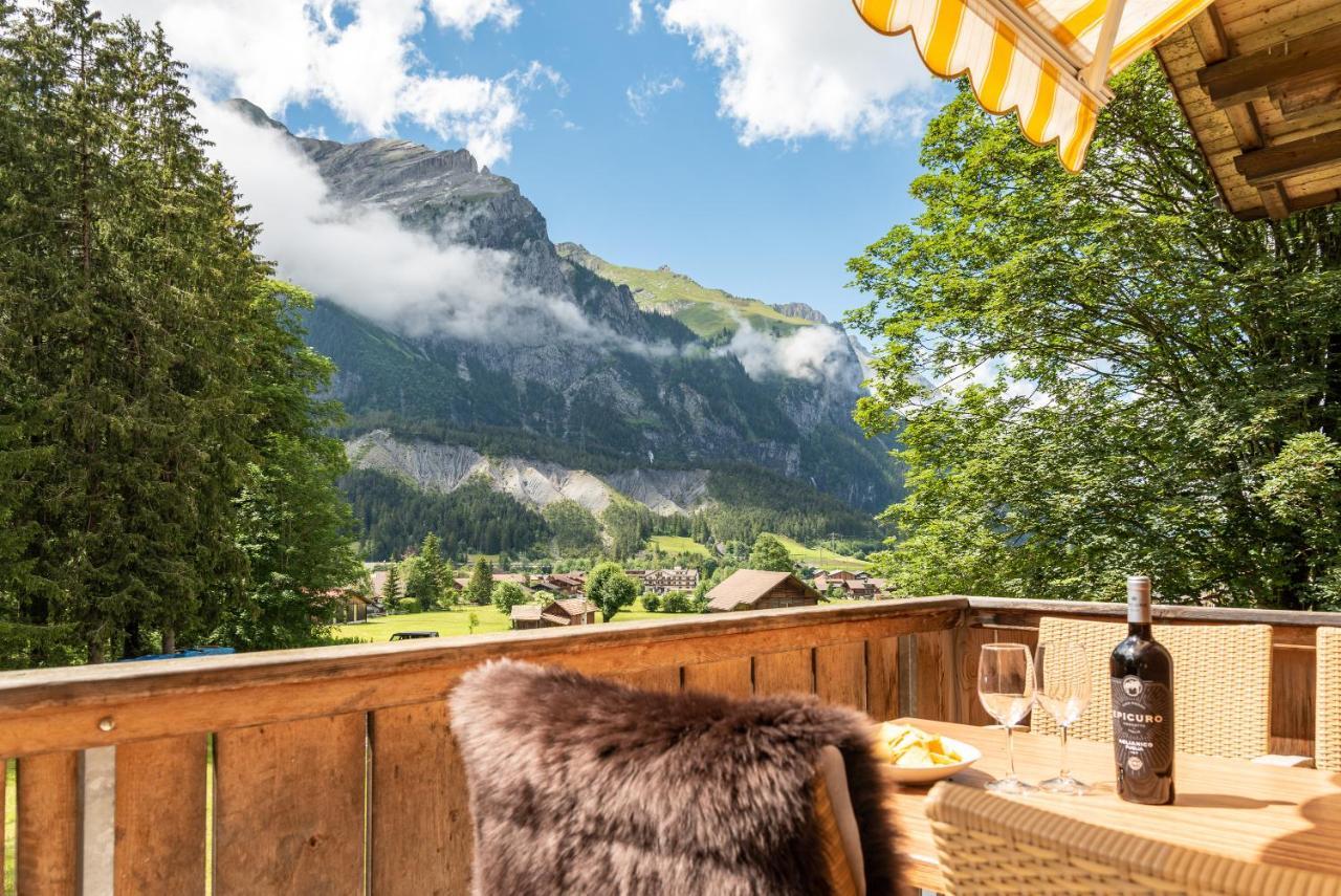 Typically Swiss Hotel Ermitage Kandersteg Exterior photo